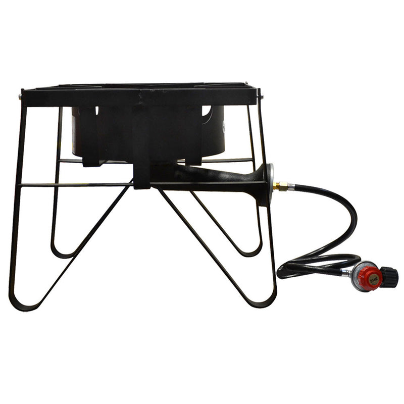 Propane Portable Gas Stove Burner Camper Cooker High Pressure UL Regulator BBQ