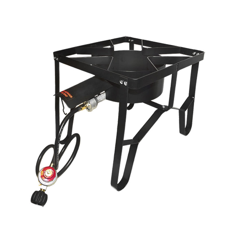 Propane Portable Gas Stove Burner Camper Cooker High Pressure UL Regulator BBQ