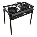 Propane Portable Gas Stove Burner Camper Cooker High Pressure UL Regulator BBQ