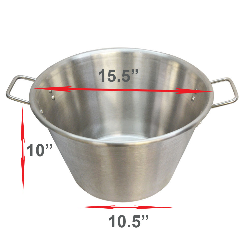 Carnitas Cazo Stainless Steel Caso Pot Pan Wok Gas Stove Burner Cook