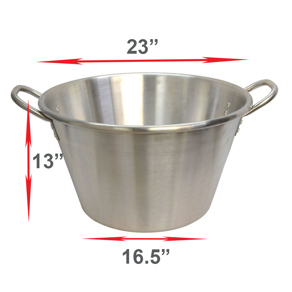 Carnitas Cazo Stainless Steel Caso Pot Pan Wok Gas Stove Burner Cook