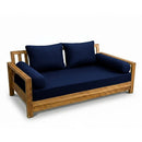 STYLE 1 - Mattress & Pillow Bolster Cushion Cover and Insert for Outdoor Indoor Daybed Porch Swing Bed Crib Size