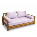 STYLE 1 - Mattress & Pillow Bolster Cushion Cover and Insert for Outdoor Indoor Daybed Porch Swing Bed Crib Size
