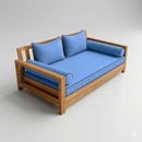 STYLE 4 - Mattress & Pillow Bolster Cushion Cover and Insert for Outdoor Indoor Daybed Porch Swing Bed Crib Size