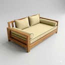 STYLE 4 - Mattress & Pillow Bolster Cushion Cover and Insert for Outdoor Indoor Daybed Porch Swing Bed Crib Size