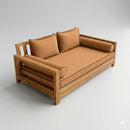 STYLE 4 - Mattress & Pillow Bolster Cushion Cover and Insert for Outdoor Indoor Daybed Porch Swing Bed Crib Size