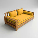 STYLE 4 - Mattress & Pillow Bolster Cushion Cover and Insert for Outdoor Indoor Daybed Porch Swing Bed Crib Size