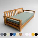 6" Thickness Outdoor Daybed Mattress Fitted Sheet Twin Size |COVER ONLY|