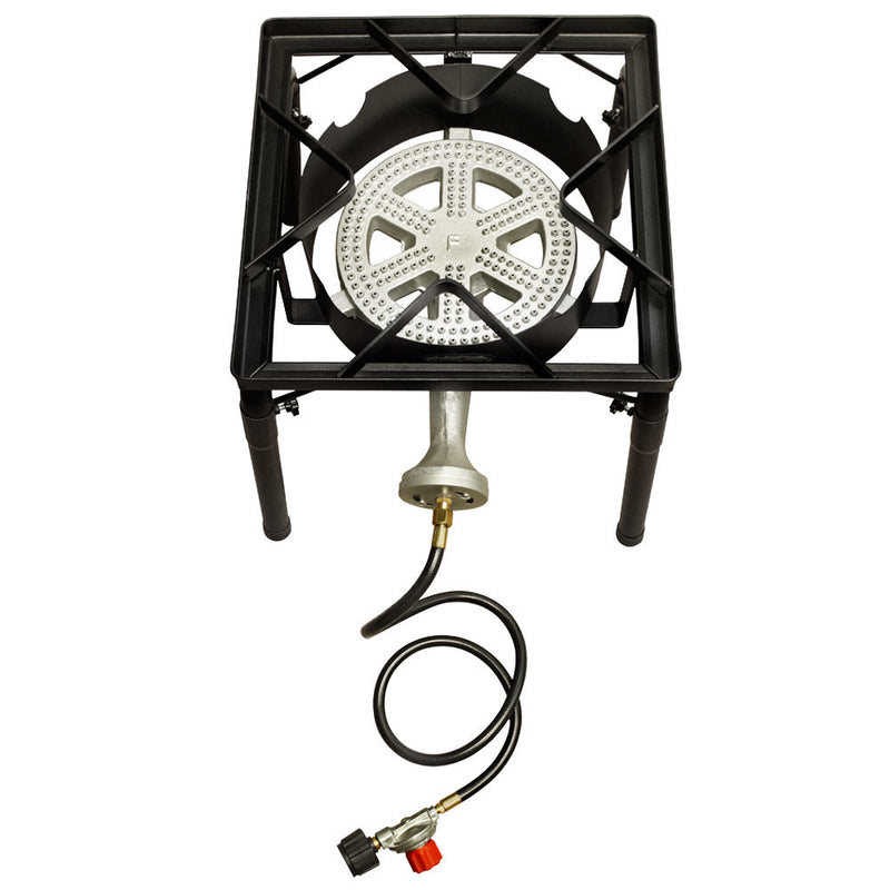 Propane Portable Gas Stove Burner Camper Cooker High Pressure UL Regulator BBQ