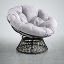 AD105 48" x 6" Round Papasan Ottoman Cushion 12 Lbs Fiberfill Polyester Replacement Pillow Floor Seat Swing Chair Outdoor-Indoor