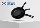 3 Pc Marble Coating Frying Pan Set Non-Stick Cookware 20cm 24cm 28cm