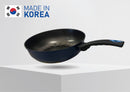 12'' (30cm) 3D Diamond Coating Non-stick Saute Wok Pan MADE IN KOREA
