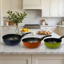 3D Diamond Coating Nonstick Wok, Frying Pan Skillet,Stir Fry Pan - MADE IN KOREA