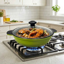11" (28cm) 3D Diamond Coating Nonstick Jumbo Wok, Made in Korea Cookware Pan for Stir Fry, Sauteing, and Everyday Cooking