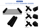 STYLE 5 Bolster Pillow for Outdoor Indoor Daybed Porch Swing Bed Queen Size | COVERS ONLY |