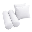 STYLE 1 - QUEEN SIZE Daybed Mattress Cushion Pillow Covers Inserts COMPLETE SET
