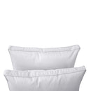 Style 1 Complete Set Twin Size Wood Patio Sofa Daybed + Cushion Inserts + Covers
