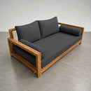 STYLE 1 - Mattress & Pillow Bolster Cushion Cover and Insert for Outdoor Indoor Daybed Porch Swing Bed Twin Size