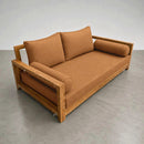 STYLE 1 - Mattress & Pillow Bolster Cushion Cover and Insert for Outdoor Indoor Daybed Porch Swing Bed Crib Size