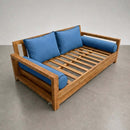 STYLE 1 Pillow & Bolster Cushion for Outdoor Indoor Daybed Porch Swing Bed Crib Size Contrast Trim AD102 | COVERS ONLY |