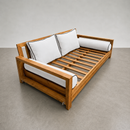 STYLE 1 Pillow & Bolster Cushion for Outdoor Indoor Daybed Porch Swing Bed Crib Size Contrast Trim AD106 | COVERS ONLY |
