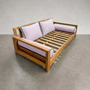 STYLE 1 Pillow & Bolster Cushion for Outdoor Indoor Daybed Porch Swing Bed Full Size Contrast Trim AD107 | COVERS ONLY |