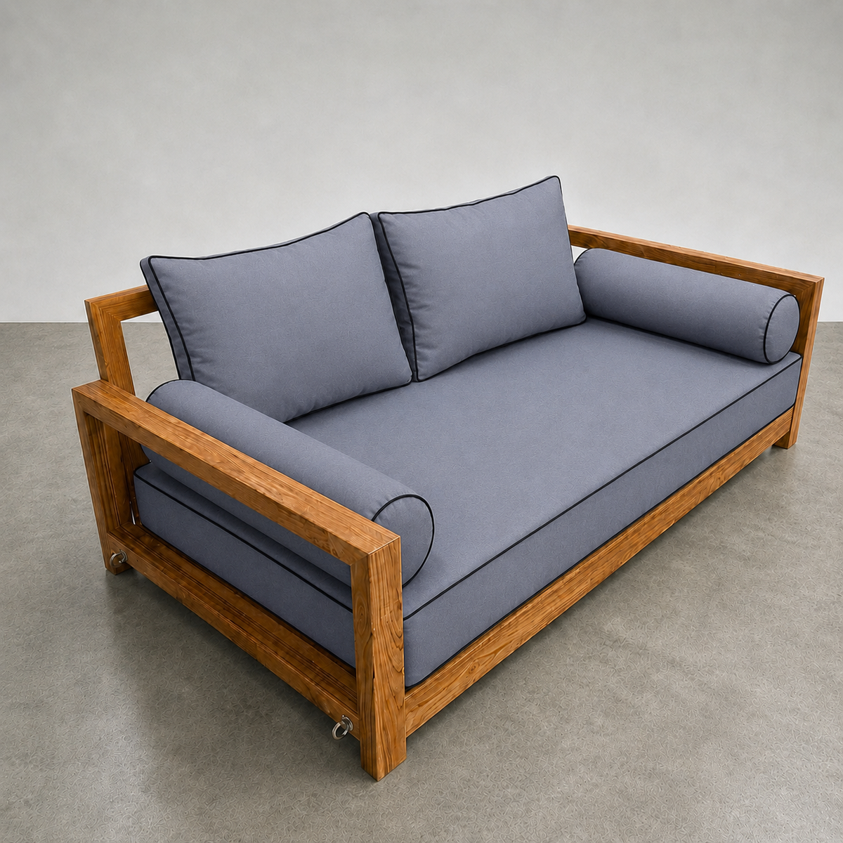 STYLE 1 - Mattress & Pillow Bolster Cushion Cover and Insert for Outdoor Indoor Daybed Porch Swing Bed Crib Size