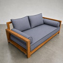 STYLE 1 - Mattress & Pillow Bolster Cushion Cover and Insert for Outdoor Indoor Daybed Porch Swing Bed Crib Size
