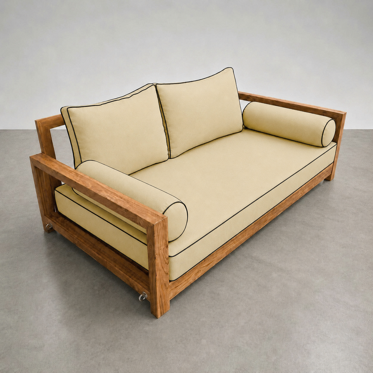 STYLE 1 - Mattress & Pillow Bolster Cushion Cover and Insert for Outdoor Indoor Daybed Porch Swing Bed Crib Size
