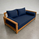 STYLE 1 - Mattress & Pillow Bolster Cushion Cover and Insert for Outdoor Indoor Daybed Porch Swing Bed Twin Size