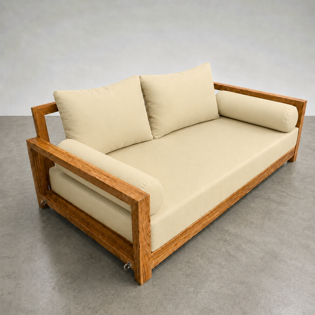 STYLE 1 - Mattress & Pillow Bolster Cushion Cover and Insert for Outdoor Indoor Daybed Porch Swing Bed Crib Size