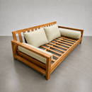STYLE 1 Pillow & Bolster Cushion for Outdoor Indoor Daybed Porch Swing Bed Queen Size Knife Edge AD005 | COVERS ONLY |