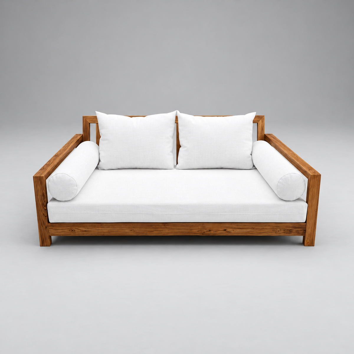 STYLE 1 Twin Size Mattress Foam, Pillow & Bolster Cushion Polyester Fiberfill Inserts for Outdoor Indoor Daybed Porch Swing Bed | INSERT ONLY |