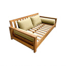 STYLE 1 Pillow & Bolster Cushion for Outdoor Indoor Daybed Porch Swing Bed Twin Size | COVERS ONLY |