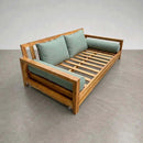 STYLE 1 Pillow & Bolster Cushion for Outdoor Indoor Daybed Porch Swing Bed Queen Size Piped Trim AD002 | COVERS ONLY |