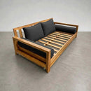 STYLE 1 Pillow & Bolster Cushion for Outdoor Indoor Daybed Porch Swing Bed Twin Size Piped Trim AD003 | COVERS ONLY |