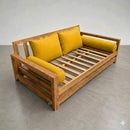 STYLE 1 Pillow & Bolster Cushion for Outdoor Indoor Daybed Porch Swing Bed Full Size Piped Trim AD108 | COVERS ONLY |