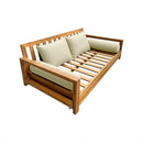 STYLE 1 Pillow & Bolster Cushion for Outdoor Indoor Daybed Porch Swing Bed Full Size | COVERS ONLY |