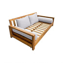 STYLE 1 Pillow & Bolster Cushion for Outdoor Indoor Daybed Porch Swing Bed Full Size | COVERS ONLY |