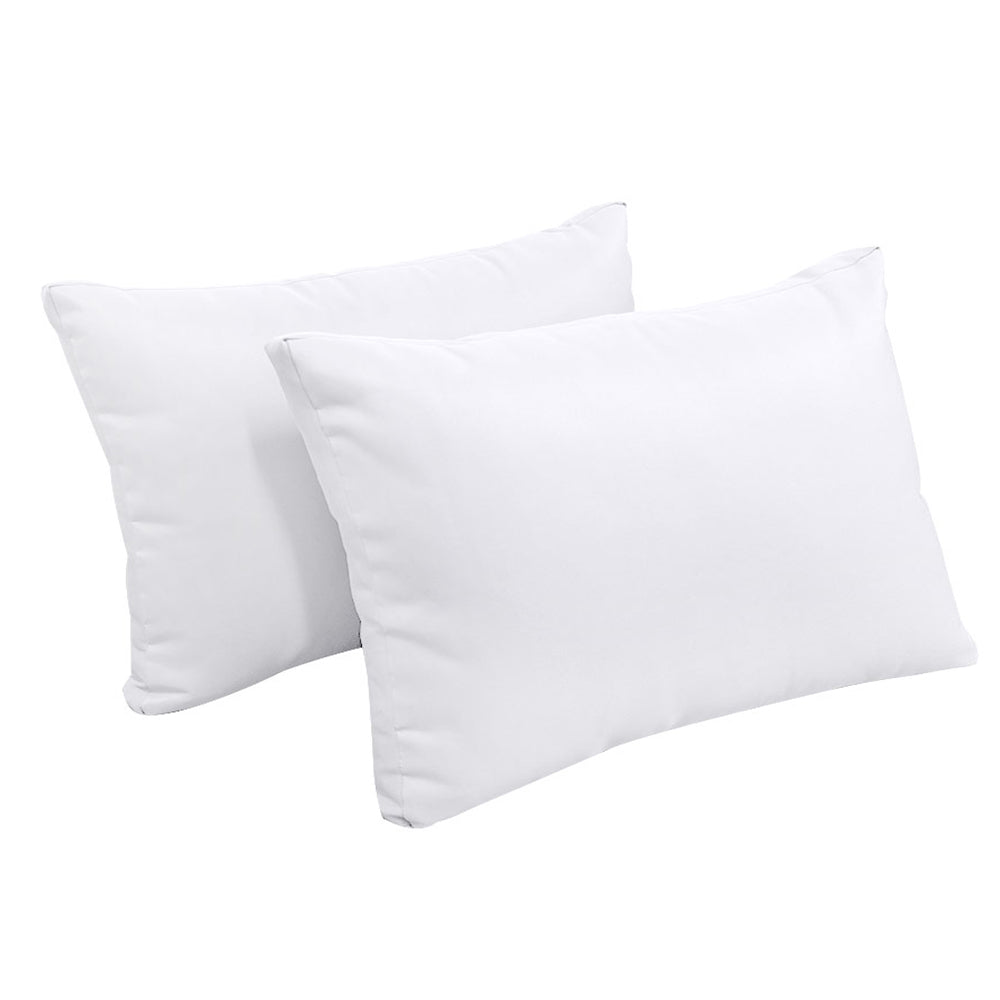 STYLE 2 Pillow & Bolster Cushion for Outdoor Indoor Daybed Porch Swing Bed Queen Size | COVERS ONLY |