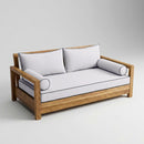 STYLE 2 - Mattress & Pillow Bolster Cushion Cover and Insert for Outdoor Indoor Daybed Porch Swing Bed Crib Size