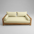 Style2 Twin Size 5PC Pipe Outdoor Daybed Mattress Cushion Bolster Pillow Slip Cover Complete Set AD005
