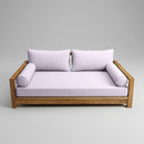 STYLE 2 - Mattress & Pillow Bolster Cushion Cover and Insert for Outdoor Indoor Daybed Porch Swing Bed Crib Size