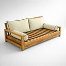 STYLE 2 Pillow & Bolster Cushion for Outdoor Indoor Daybed Porch Swing Bed Crib Size Contrast Trim AD005 | COVERS ONLY |