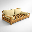 STYLE 2 Pillow & Bolster Cushion for Outdoor Indoor Daybed Porch Swing Bed Crib Size Contrast Trim AD103 | COVERS ONLY |