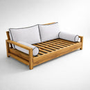 STYLE 2 Pillow & Bolster Cushion for Outdoor Indoor Daybed Porch Swing Bed Crib Size Contrast Trim AD105 | COVERS ONLY |