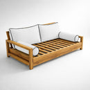 STYLE 2 Pillow & Bolster Cushion for Outdoor Indoor Daybed Porch Swing Bed Crib Size Contrast Trim AD106 | COVERS ONLY |