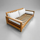 STYLE 2 Pillow & Bolster Cushion for Outdoor Indoor Daybed Porch Swing Bed Queen Size Piped Trim AD106 | COVERS ONLY |