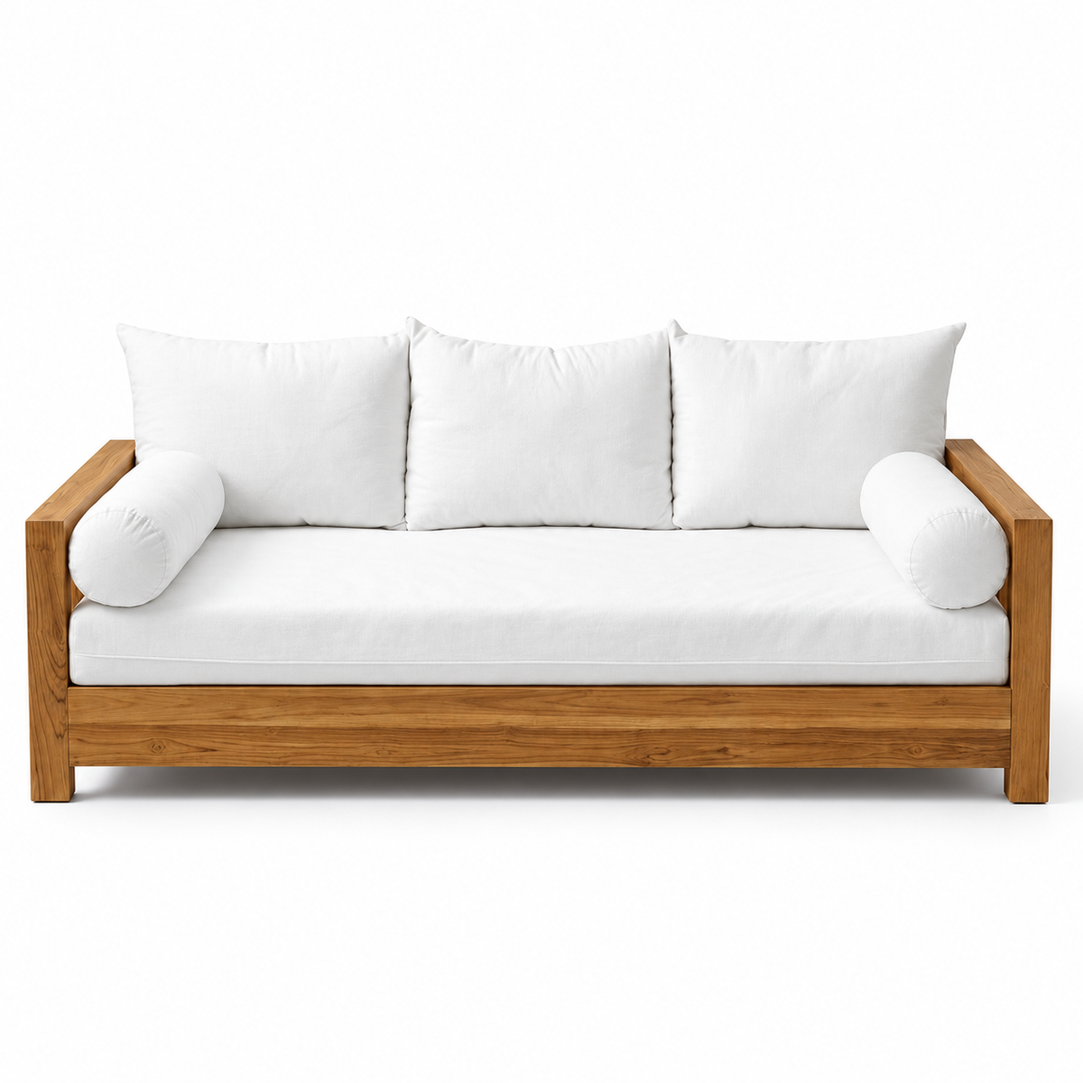 STYLE 3 Crib Size Mattress Foam, Pillow & Bolster Cushion Polyester Fiberfill Inserts for Outdoor Indoor Daybed Porch Swing Bed | INSERT ONLY |