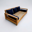 STYLE 3 Pillow & Bolster Cushion for Outdoor Indoor Daybed Porch Swing Bed Crib Size Contrast Trim AD101 | COVERS ONLY |